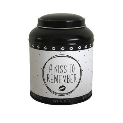 Theeblik A kiss to remember zwart