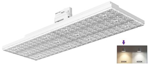 LED 3-phase trackpanel White 3000K
