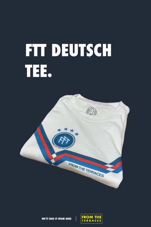 Deutsch 90' Football FTT Tee