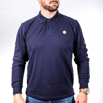 FTT Navy Long Sleeved Polo