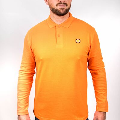 FTT Orange Long Sleeved Polo