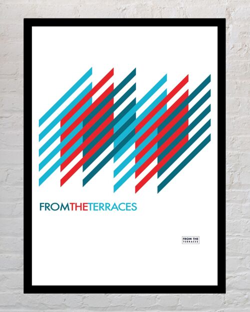 From The Terraces Debut Print - A2 Unframed