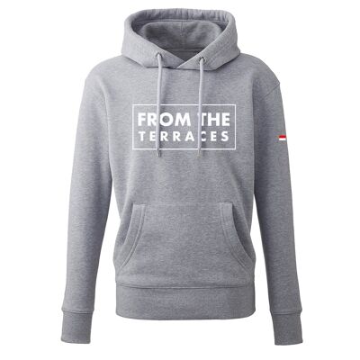 FTT Logo Hoodie - S - Marl Grey