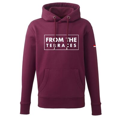 FTT Logo Hoodie - M - Burgundy