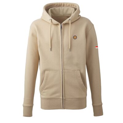 FTT Full Zip Hoodie - S - Stone