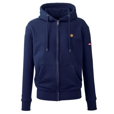 FTT Full Zip Hoodie - L - Navy