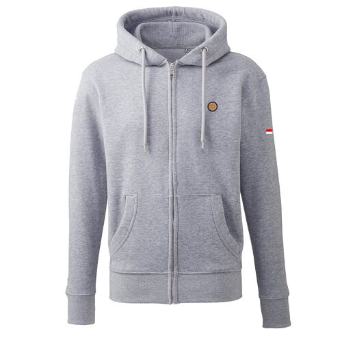 FTT Full Zip Hoodie - XL - Gray