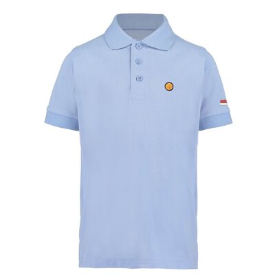 FTT Youth Short Sleeved Polo - 3-4 - Light Blue