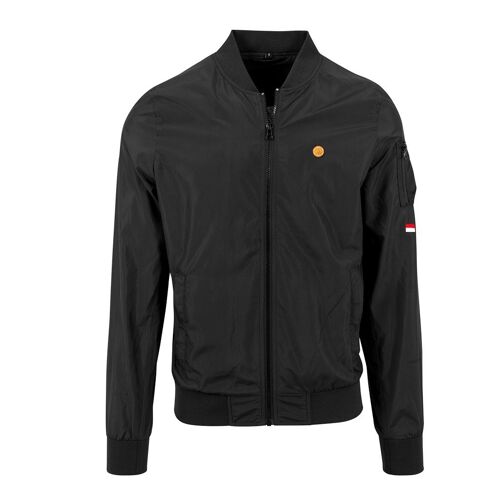 Stratton Bomber Jacket - L - Black