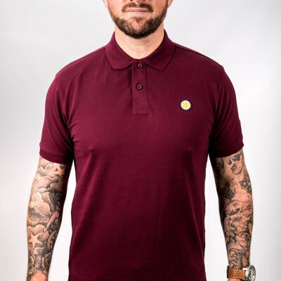 Burgundy FTT Short Sleeved Polo