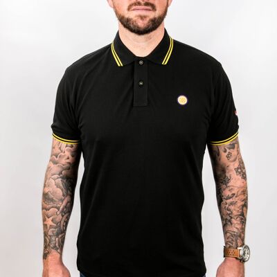 Black and Yellow Tipped FTT Polo