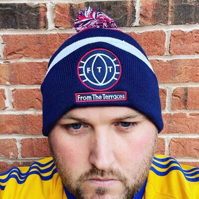 FTT Bobble Hat - Navy/Red/White