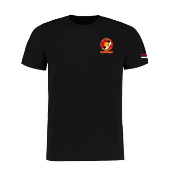 T-shirt Manchester Series - Rouge, Noir et Blanc - S - Noir 1
