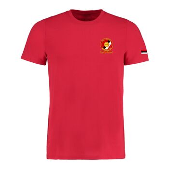 T-shirt Manchester Series - Rouge, Noir et Blanc - M - Rouge 1
