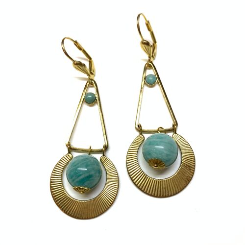 Boucles Antha balance amazonite