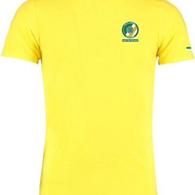 Glasgow City Series Tee - Green and White - S - Yellow