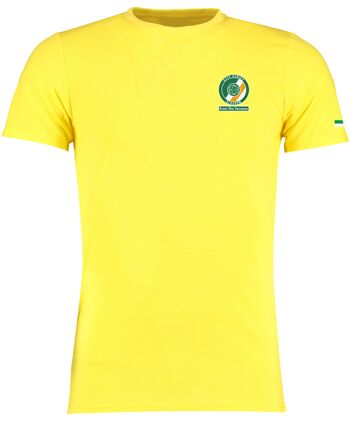 T-shirt Glasgow City Series - Vert et Blanc - L - Jaune 1