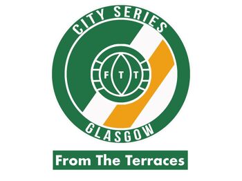 T-shirt Glasgow City Series - Vert et Blanc - L - Jaune 2