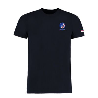 Glasgow City Series Tee - Blue, Red and White - XXL - Black