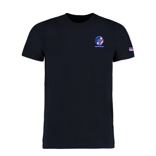 Glasgow City Series Tee - Blue, Red and White - XXXL - Black