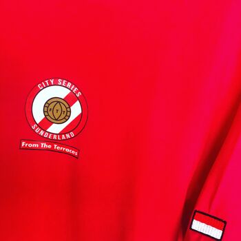 T-shirt Sunderland City Series - Rouge et Blanc - S - Rouge 4