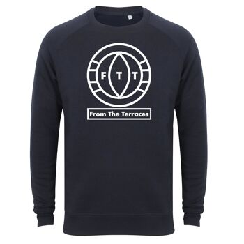 Sweat FTT Big Logo - M - Marine/Blanc 1