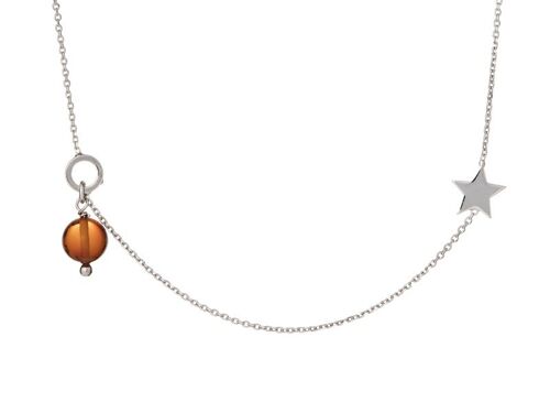 Collier argent ambre_3