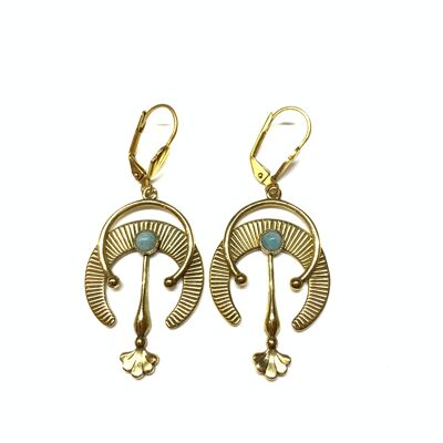 Boucles Antha amazonite