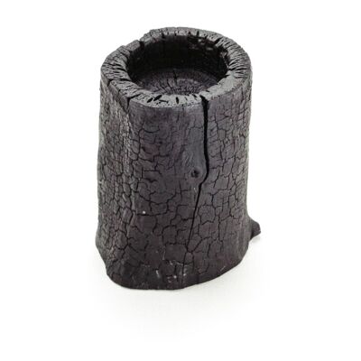 Burnt candle holder S