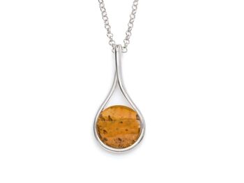 Collier argent ambre_12