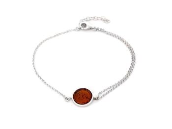 Bracelet argent ambre_18