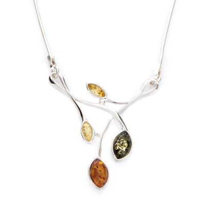 COLLANA IN ARGENTO AMBRE_25