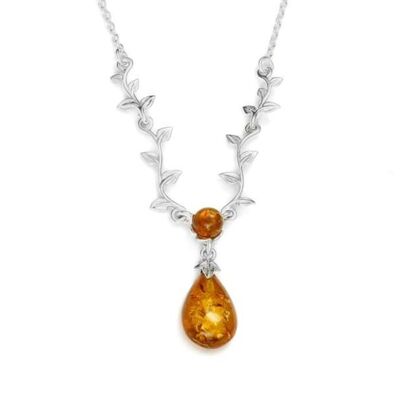 Collier argent ambre_27