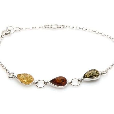 Bracelet argent ambre_24