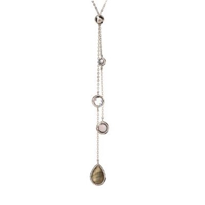 Collier argent pierres naturelles_3