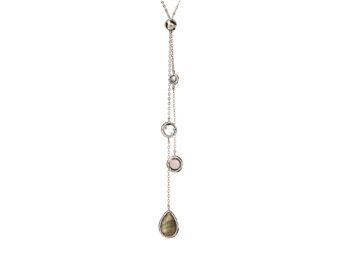 Collier argent pierres naturelles_3