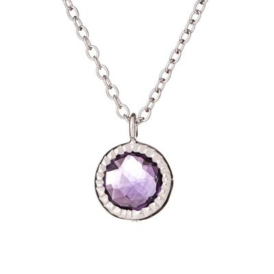 Collier argent amethyste_6