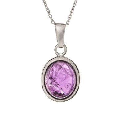 Pendentif argent amethyste_2