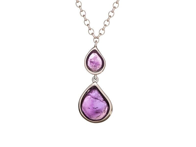 SILBERNE HALSKETTE AMETHYST_8