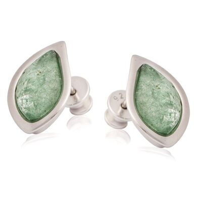 AVENTURINE SILVER EARRING_8