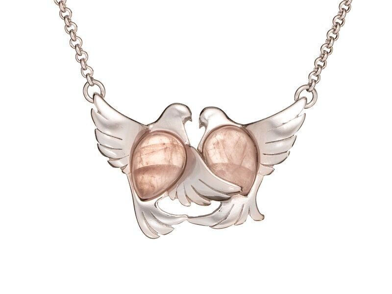 COLLANA IN ARGENTO QUARZO ROSA_4
