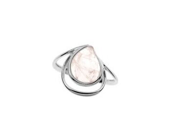 Bague argent quartz rose_20