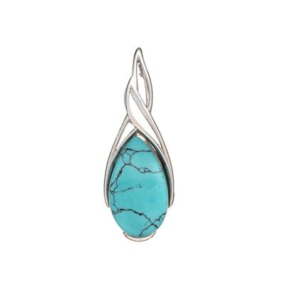SILVER PENDANT TURQUOISE_2