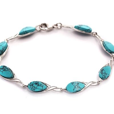 Bracelet argent turquoise_1