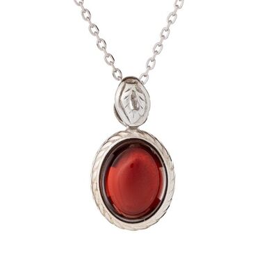 SILVER GARNET PENDANT_1