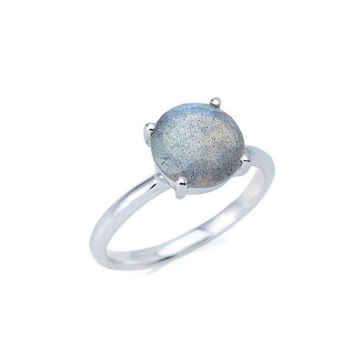 Anello in argento labradorite - CJF-BA011