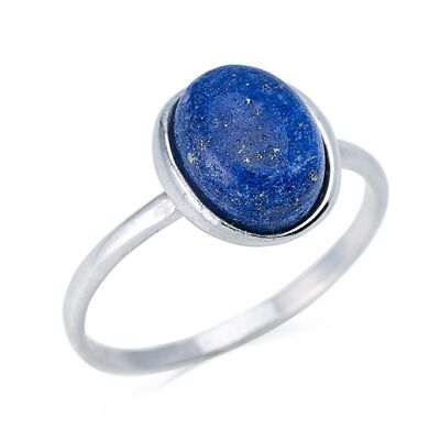 LAPIS LAZULI_2 SILVER RING