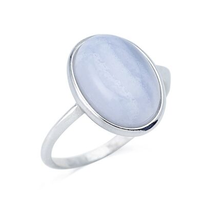 SILVER RING AGATE BLUE LACE_5