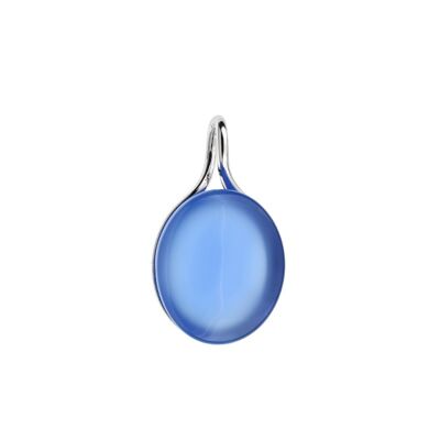 SILVER PENDANT BLUE AGATE_1