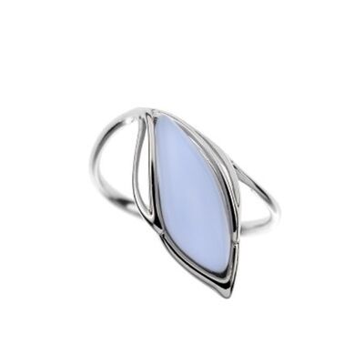 SILVER RING AGATE BLUE LACE_7